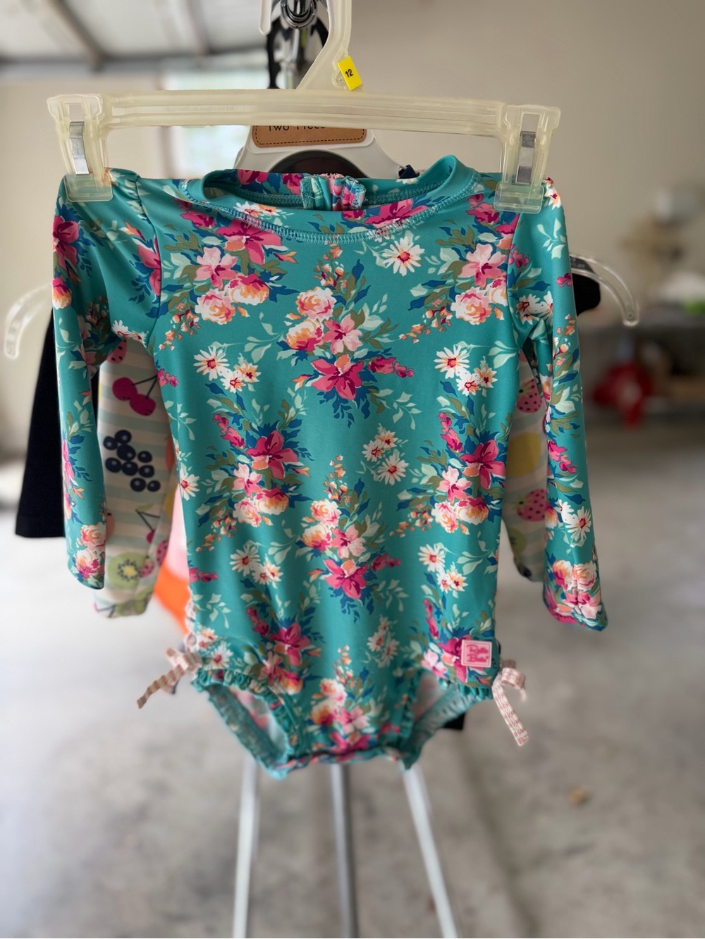 Ruffle Butts Rashguard Swimsuit - Size 2T
